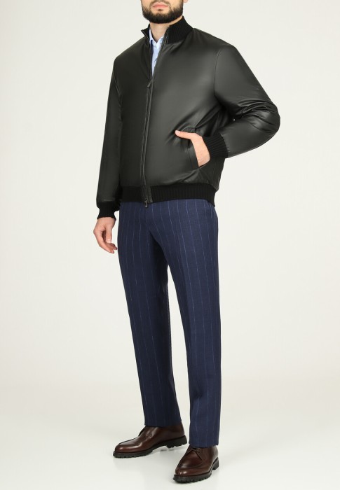 бомбер  от бренда corneliani вид слева