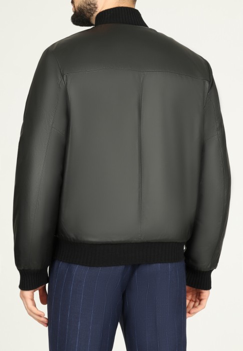 бомбер  из италии вид сбоку