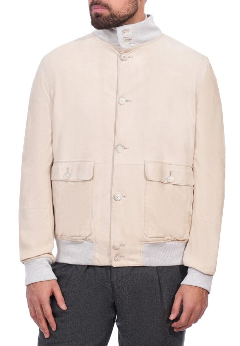 бомбер  из италии вид сбоку