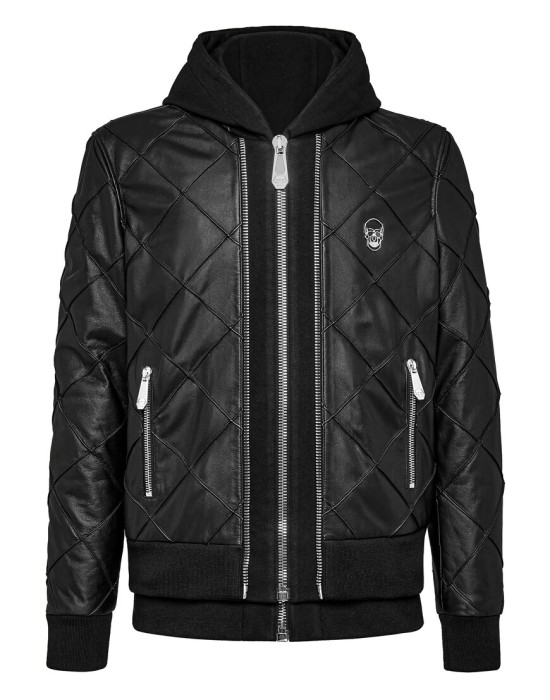 бомбер  от бренда philipp plein вид слева