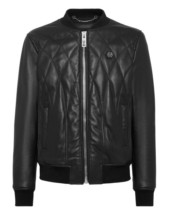 бомбер  от бренда philipp plein вид слева