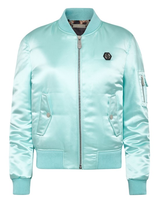 бомбер  от бренда philipp plein вид слева