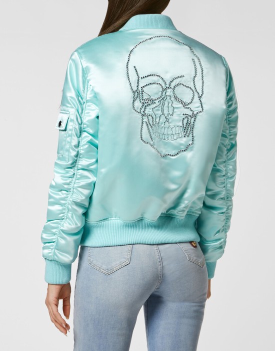 бомбер  из америки вид сбоку