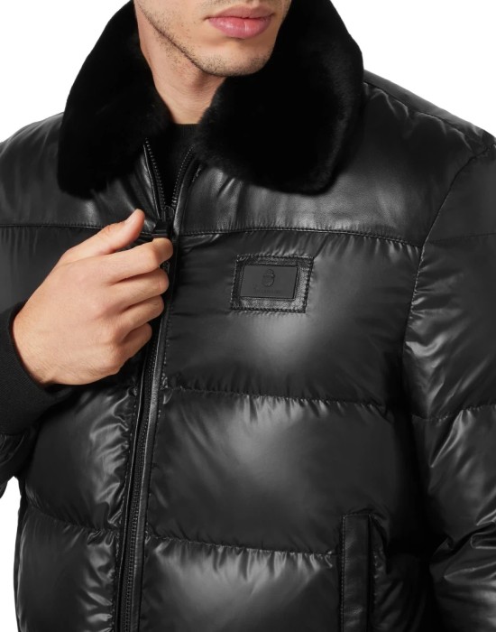 бомбер  из италии вид сбоку