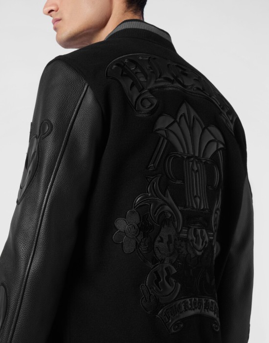 бомбер  из америки вид сбоку