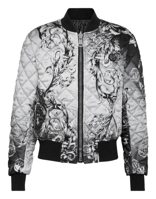 бомбер  от бренда philipp plein вид слева