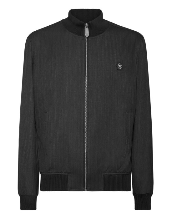 бомбер  от бренда philipp plein вид слева