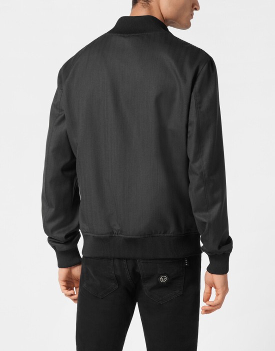 бомбер  из америки вид сбоку