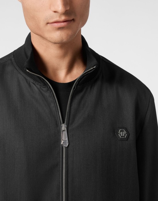 бомбер  из проверенных материалов спереди