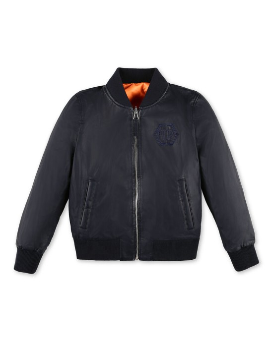 бомбер  от бренда philipp plein вид слева