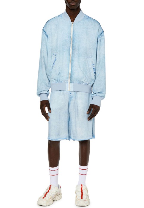 бомбер  от бренда diesel вид слева