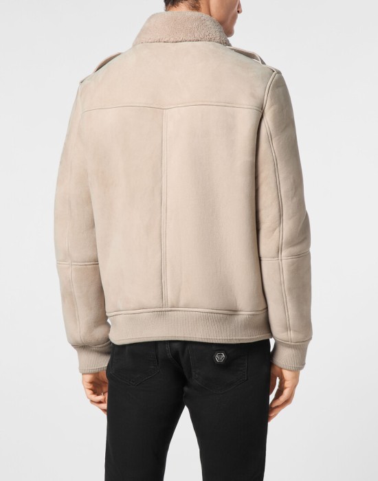 бомбер  из америки вид сбоку