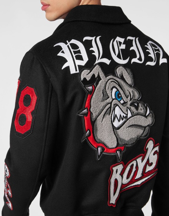 бомбер  из проверенных материалов спереди