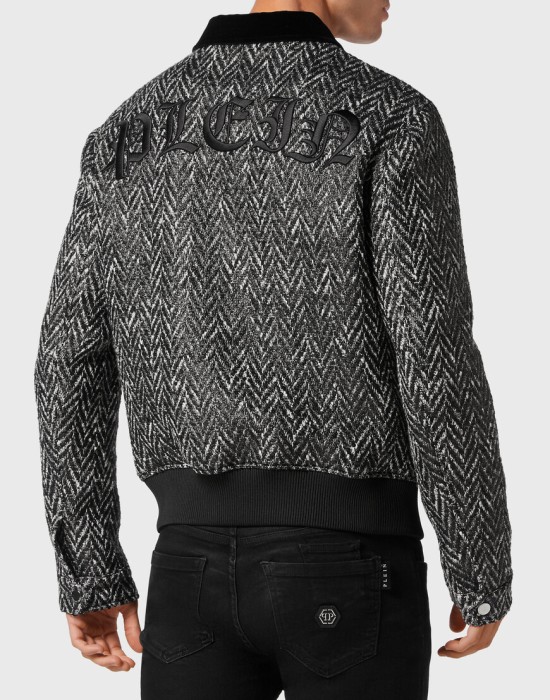 бомбер  из америки вид сбоку