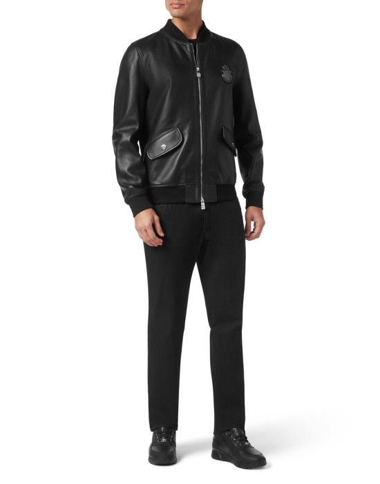 бомбер  из италии вид сбоку