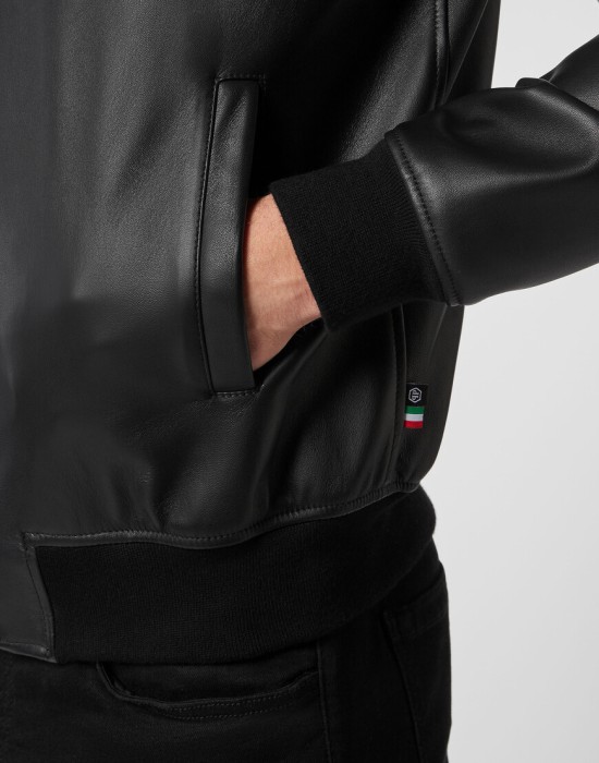 бомбер  из проверенных материалов спереди