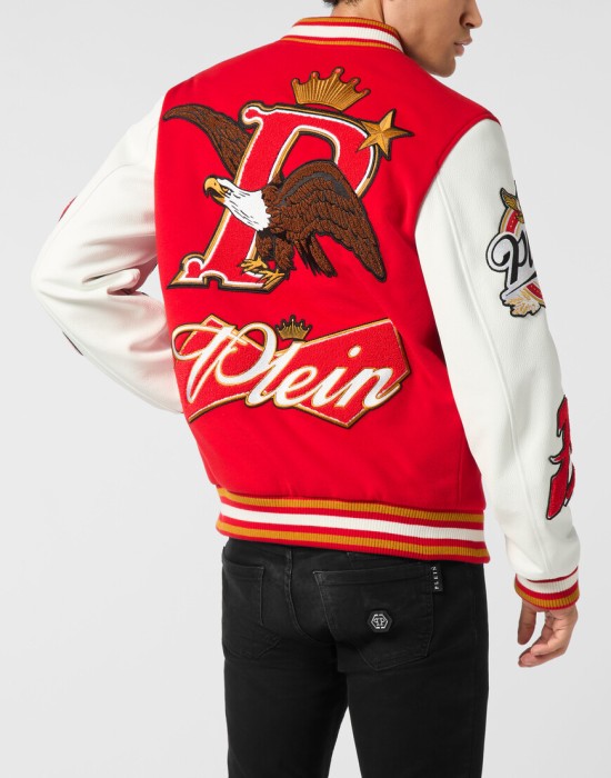 бомбер  из америки вид сбоку