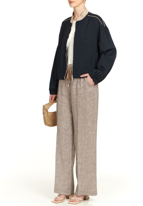 бомбер  от бренда peserico вид слева