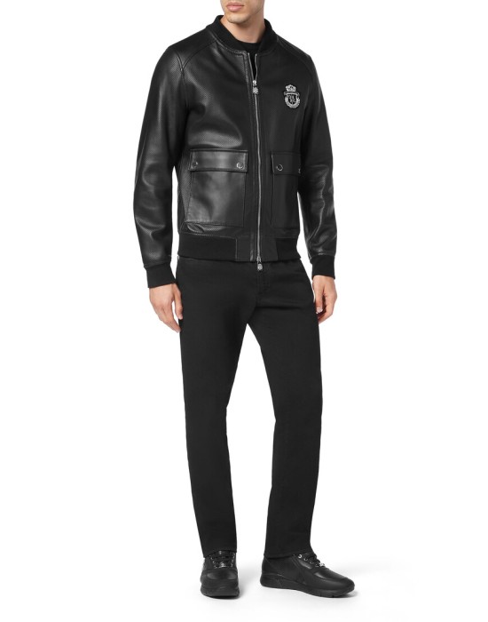 бомбер  из италии вид сбоку