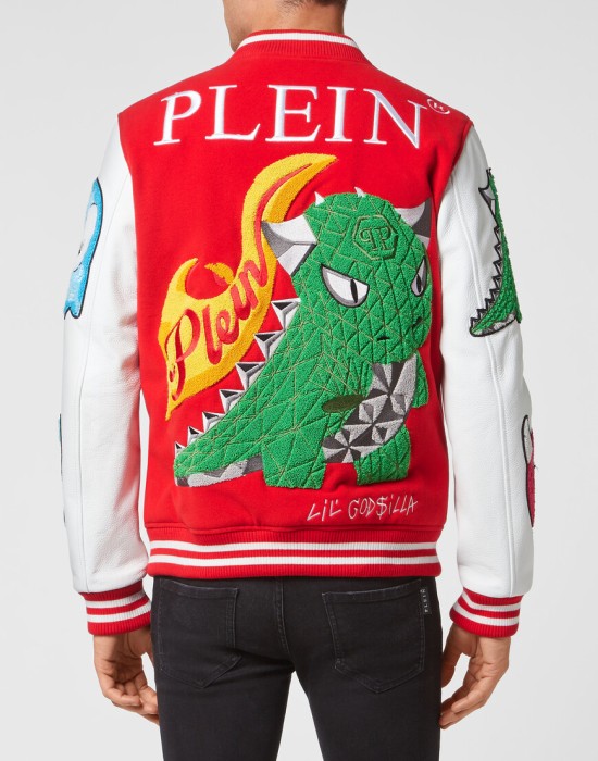 бомбер  из америки вид сбоку