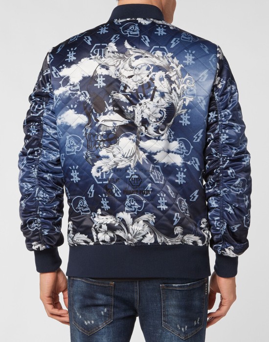 бомбер  из америки вид сбоку