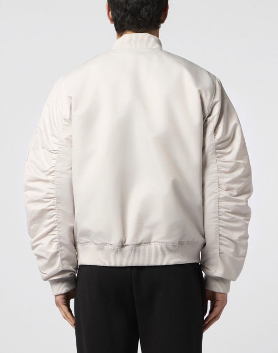 бомбер  из италии вид сбоку