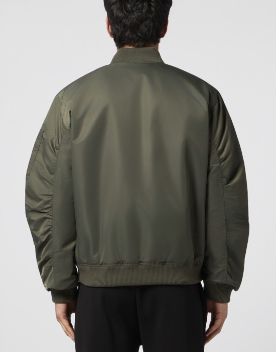 бомбер  из италии вид сбоку