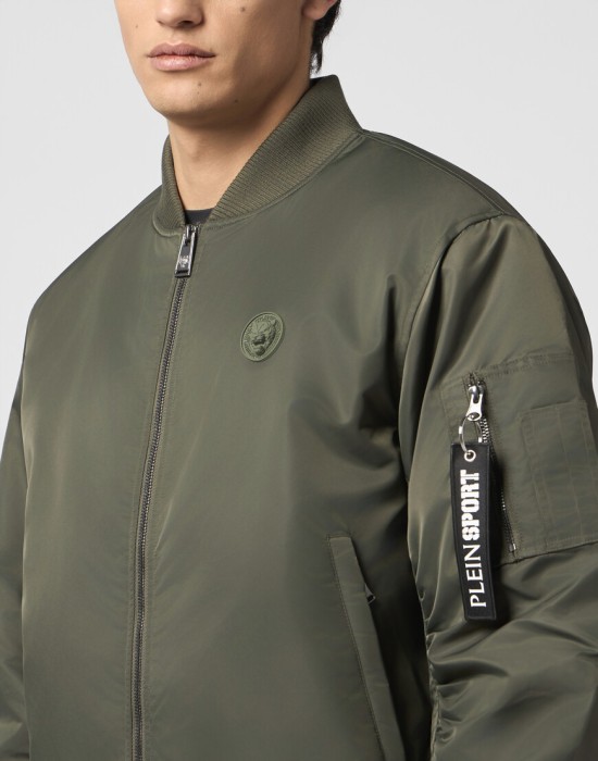 бомбер  из проверенных материалов спереди