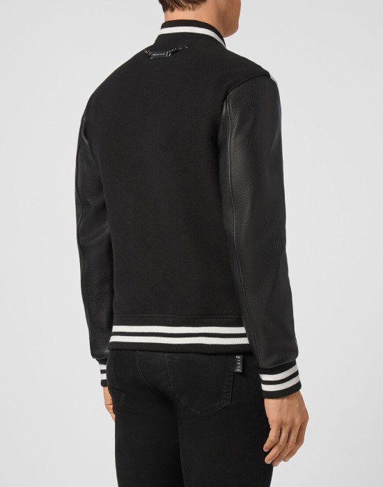 бомбер  из америки вид сбоку