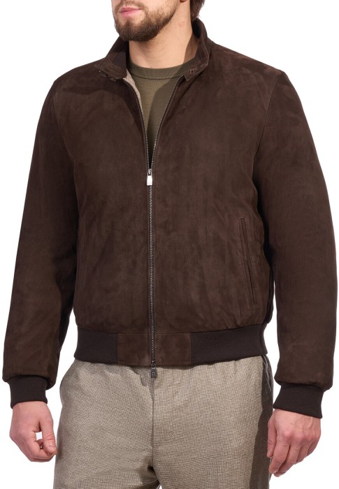 бомбер  из италии вид сбоку