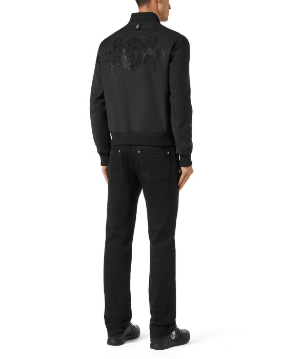 бомбер  от бренда billionaire вид слева