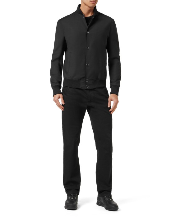 бомбер  из италии вид сбоку