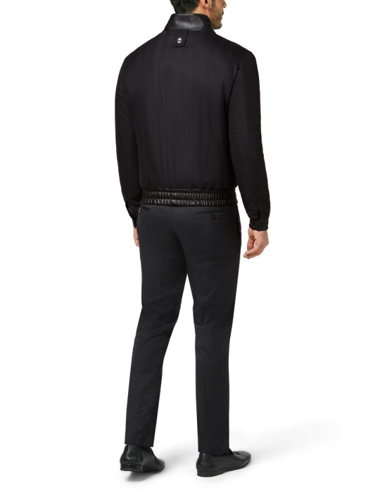 бомбер  от бренда billionaire вид слева