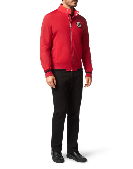 бомбер  из италии вид сбоку