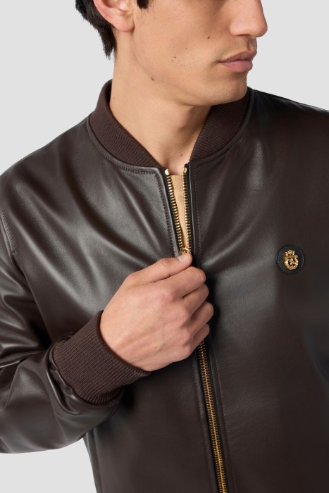 бомбер  из италии вид сбоку