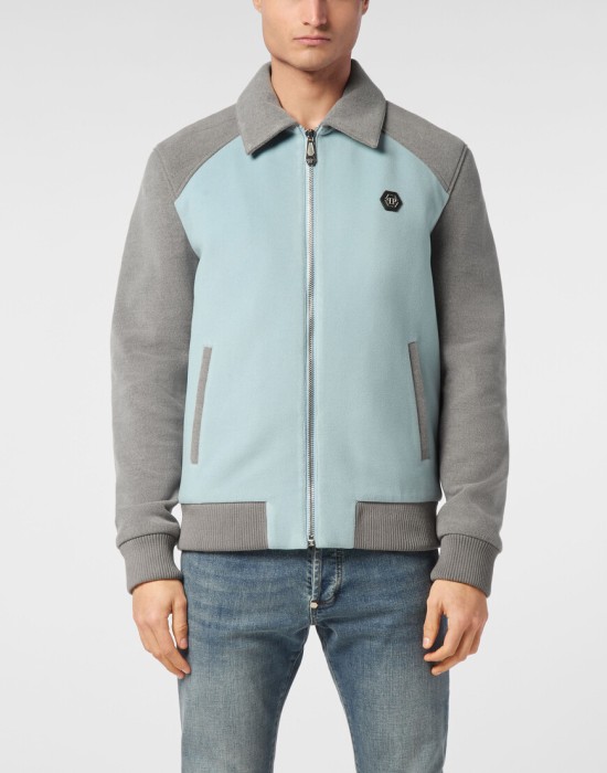 бомбер  от бренда philipp plein вид слева