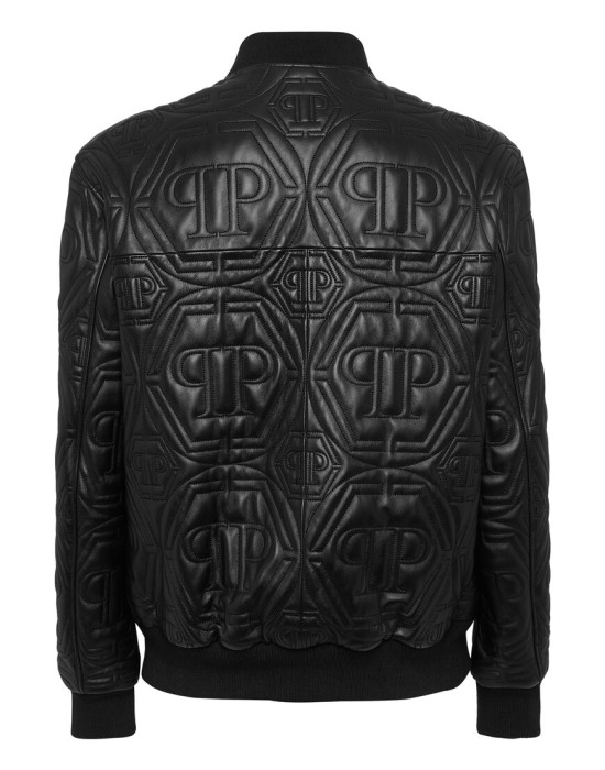бомбер  от бренда philipp plein вид слева