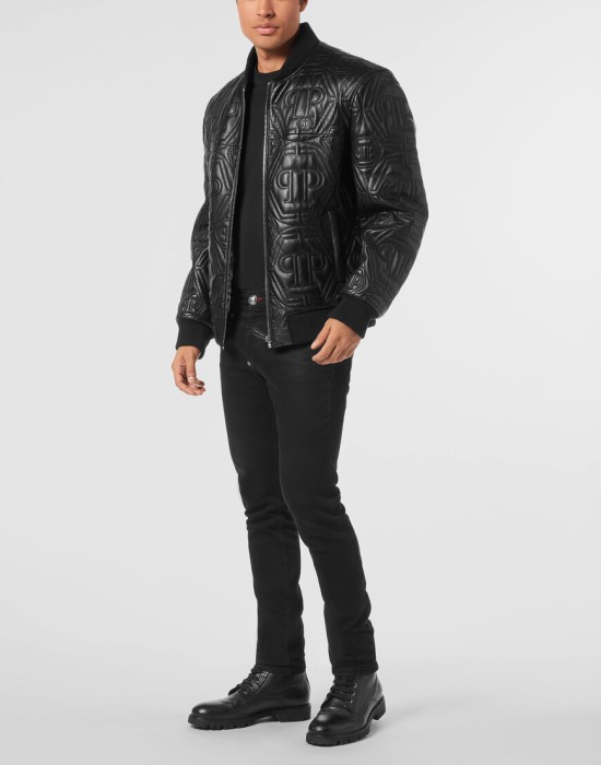 бомбер  из проверенных материалов спереди