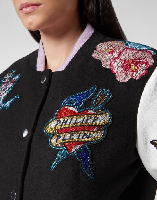 бомбер  из америки вид сбоку