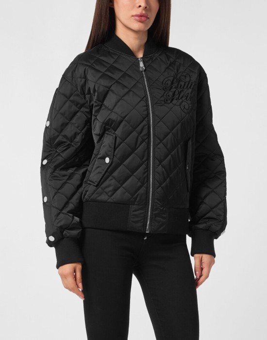 бомбер  от бренда philipp plein вид слева