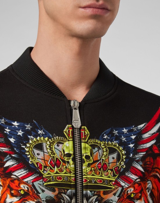 бомбер  из проверенных материалов спереди