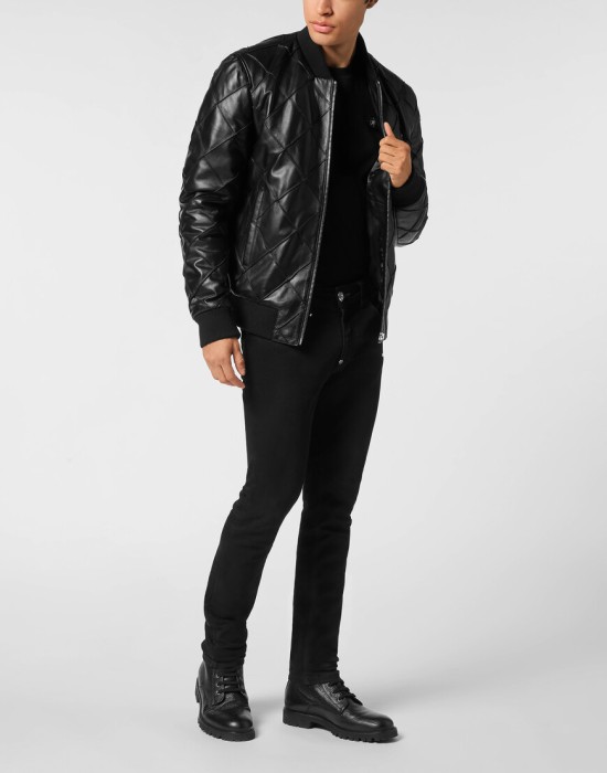 бомбер  из проверенных материалов спереди