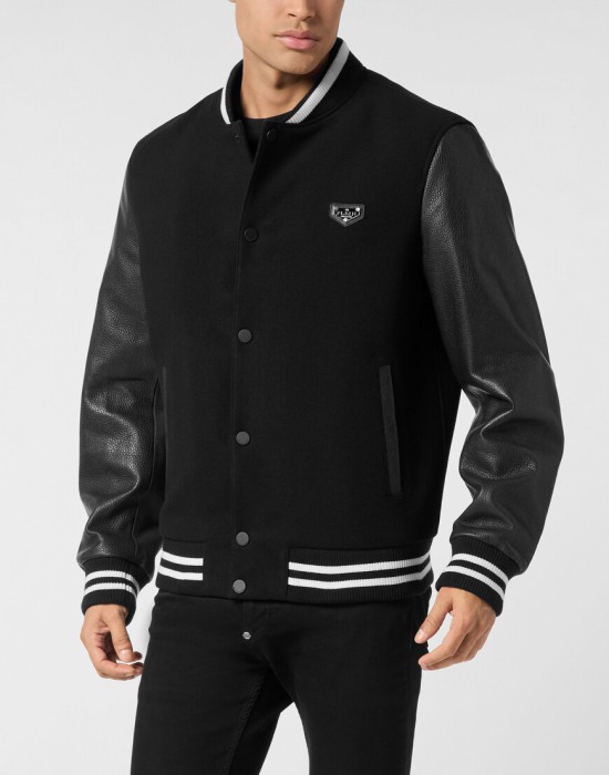 бомбер  из америки вид сбоку