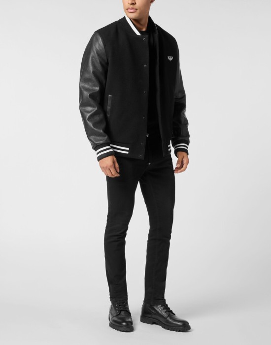 бомбер  из проверенных материалов спереди