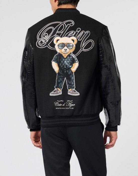 бомбер  из америки вид сбоку