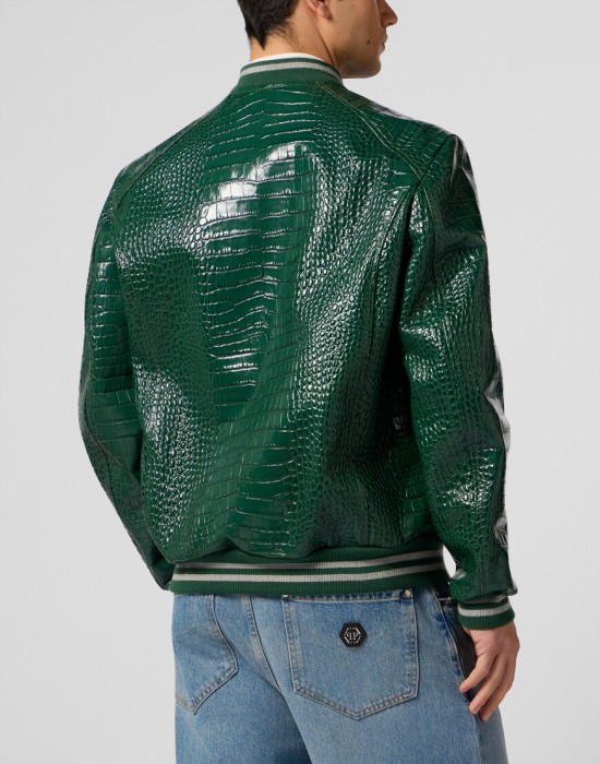 бомбер  из америки вид сбоку