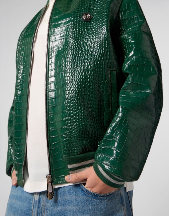 бомбер  из проверенных материалов спереди