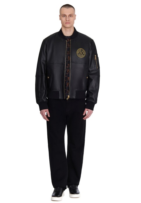 бомбер  от бренда versace jeans couture вид слева