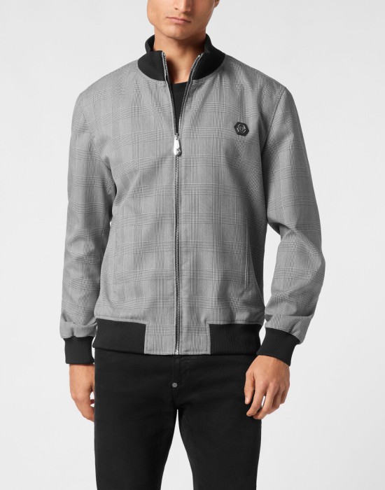 бомбер  от бренда philipp plein вид слева