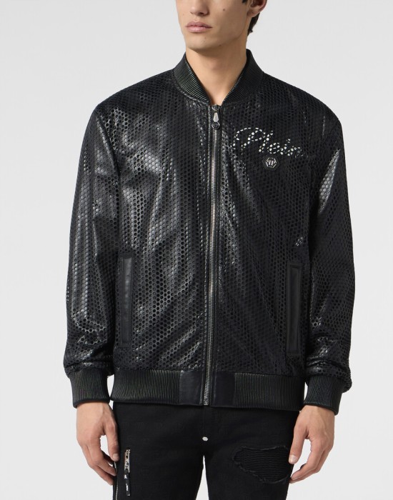бомбер  от бренда philipp plein вид слева